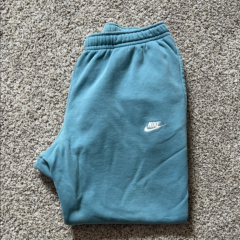 Nike Men's Sweatpants Blue - Picture 3 of 4